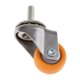 thumbnail image 5 of Ruedas Giratorias Para Servicio Pesado, Ruedas Giratorias, Ruedas De 1 Pulgada, Naranja, 5 of 5