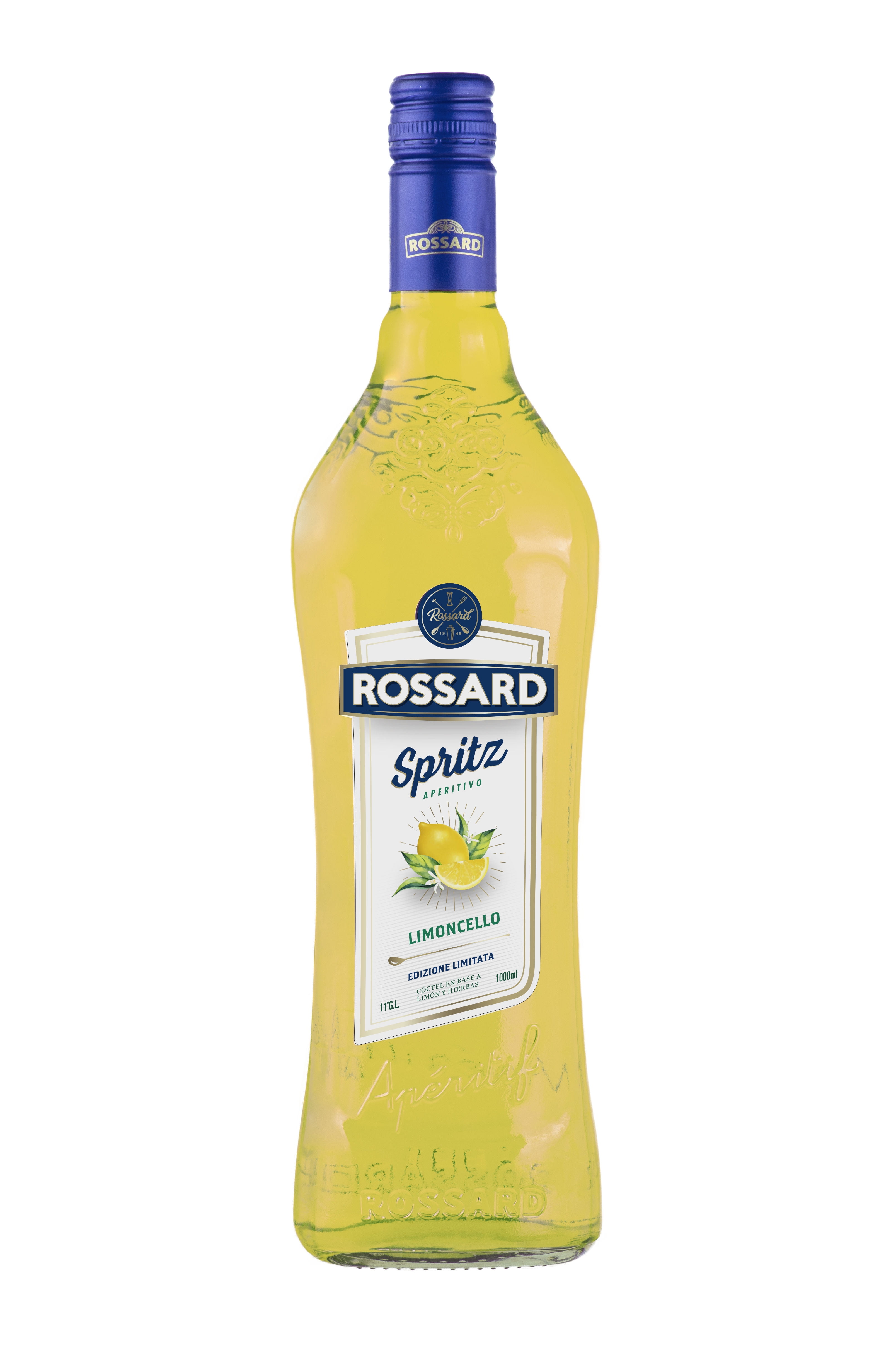 Licor Spritz Limoncello 27° Botella 1 L Rossard