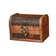 thumbnail image 5 of Caja De Baratijas Con Bisagras, Cofre Del Tesoro, Caja De Pendientes, Joyero De Madera, Organizador Amarillo, 5 of 5