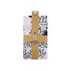 thumbnail image 1 of Cortina De Baño De Poliester Santos negra, 1 of 3