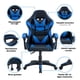 thumbnail image 2 of Silla Gamer Tokio Ergonómica Negro y Azul Reclinable Con Cojines, 2 of 8