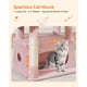 thumbnail image 2 of Árbol para gatos Taoqimiao de 98 cm para interiores, torre para gatitos, rosa y azul, 2 of 9