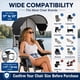 thumbnail image 3 of Parasol Para Silla Plegable Con Protección Upf 50+ Y Abrazadera Ajustable, 3 of 7