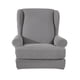 thumbnail image 2 of Wing Back Arm Funda Para Silla Sofá Wingback De 2 Piezas Funda Antideslizante Gris, 2 of 5