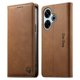 thumbnail image 1 of Funda Billetera de Cuero para [Xiaomi Redmi 13], Bloqueo RFID, Tarjetas y Soporte Marrón, 1 of 5