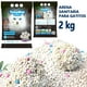 thumbnail image 2 of Arena Sanitaria Para Gatitos 100% Libre De Polvo,natural 2kg Roma Lavanda, 2 of 8