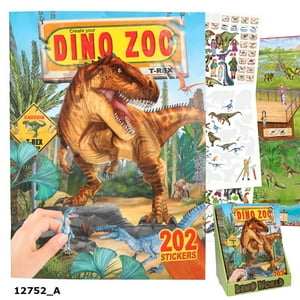 Tienda Lillifee - Create Your Dino Zoo ¡Bienvenidos Al Zoo De Los Dinosaurios Con 202 Pegatinas!