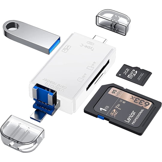 Oem - Adaptador Lector De Tarjetas Usb Micro Sd Tarjeta Sd Tipo C Micro Usb