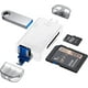 thumbnail image 1 of Adaptador Lector de Tarjetas USB Micro SD Tarjeta SD Tipo C Micro USB, 1 of 1