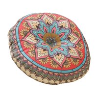 Ioensy - Cojín De Suelo Redondo Cojín Ligero Circular Para Dormitorios Balcones Jardín Multicolor