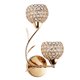 thumbnail image 1 of Lámpara De Pared De Cristal Aplique E26 E27 Dormitorios Escaleras Decoración Golden_Right, 1 of 5