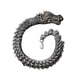 thumbnail image 2 of Retro Dragon Scale Pulsera Hip Hop Jewelry Chunky Fashion Bikers 22cm, 2 of 5
