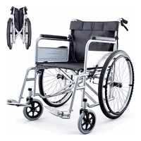 Nanofort - Silla De Ruedas Llanta Maciza Todo Terreno Plegable Uso Rudo