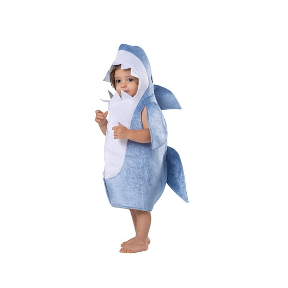 Disfraz Dress Up America Shark para niños pequeños, color azul