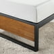 thumbnail image 4 of Base de Cama SUZANNE Zinus 1.5 plazas long 105x200x36cm, 4 of 6