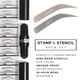 thumbnail image 2 of Kit de Plantillas para Cejas con Sello de Doble Color de Brows by Bossy, 2 of 8