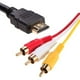 thumbnail image 2 of Cable Hdmi A 3 Rca Digital Audio Video Macho 1.5 Mts, 2 of 3