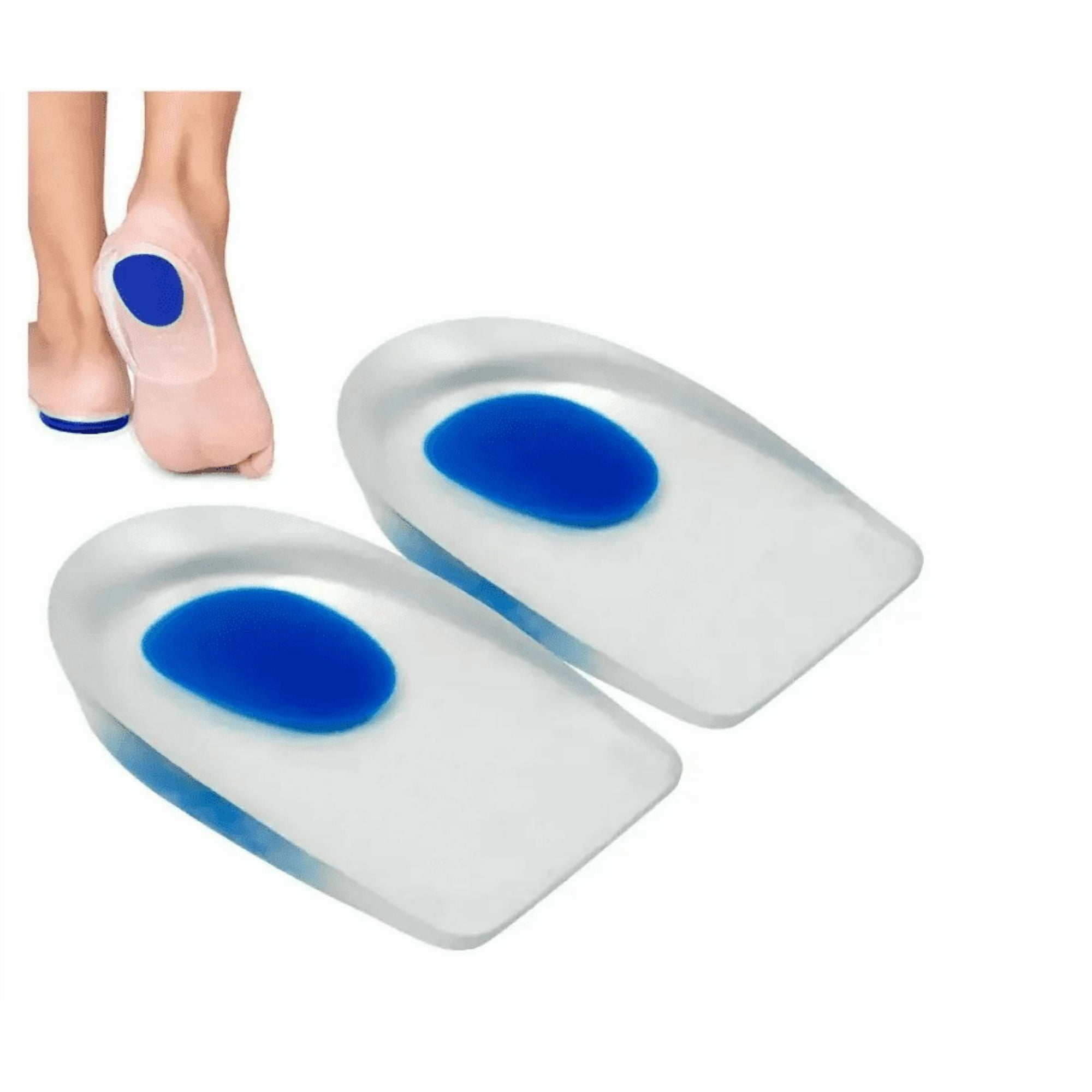 Genérico - Plantillas Taloneras Ortopédicas Silicona Plantilla Espolon