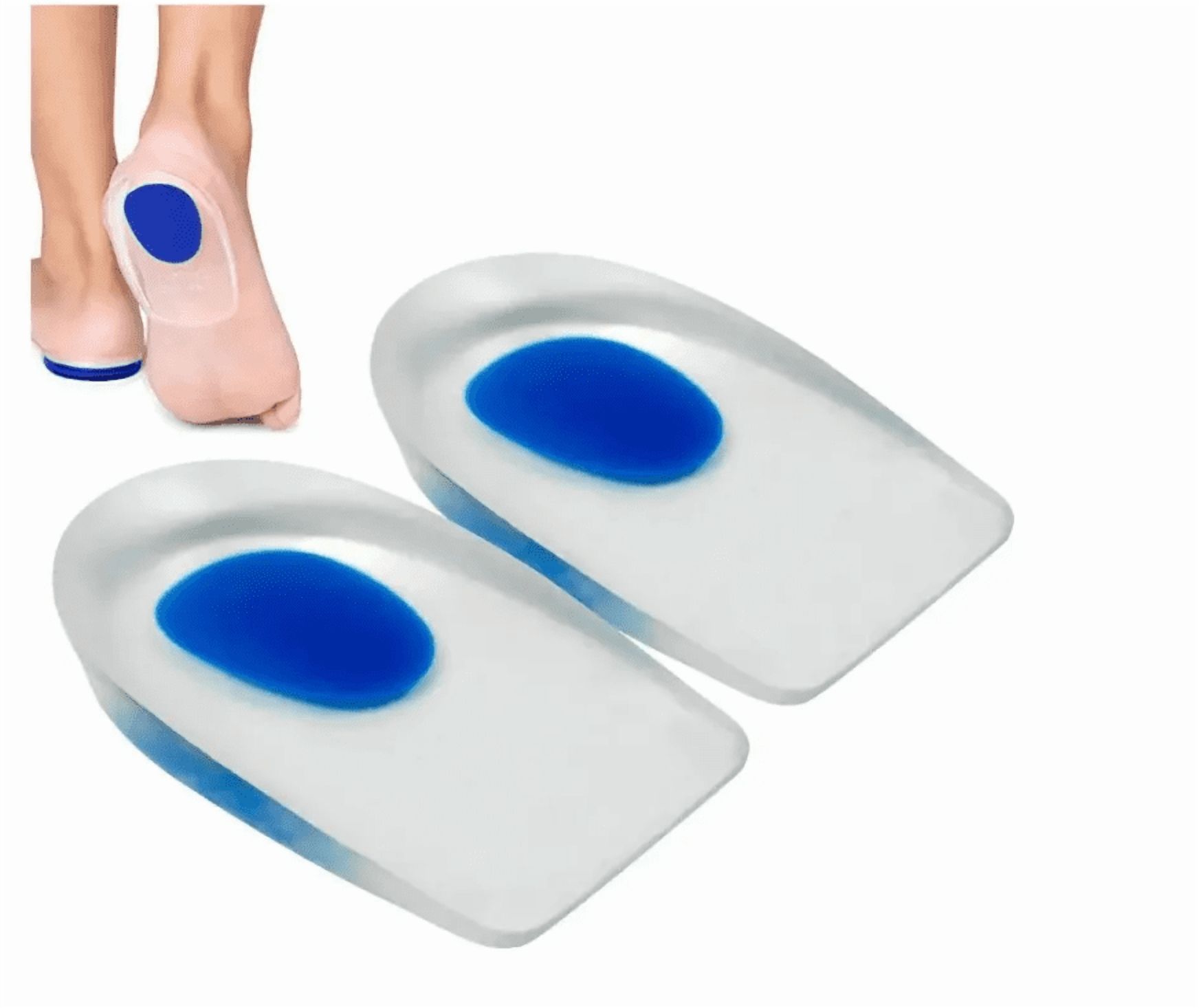 Genérico - Plantillas Taloneras Ortopédicas Silicona Plantilla Espolon