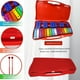thumbnail image 2 of Metalofono Cromatico 25 Notas Infantil Escolar Pre Escolar- Rojo, 2 of 5