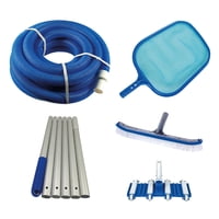 Limpiafondos Piscina Homely + Pértiga 2.4M + Accesorios