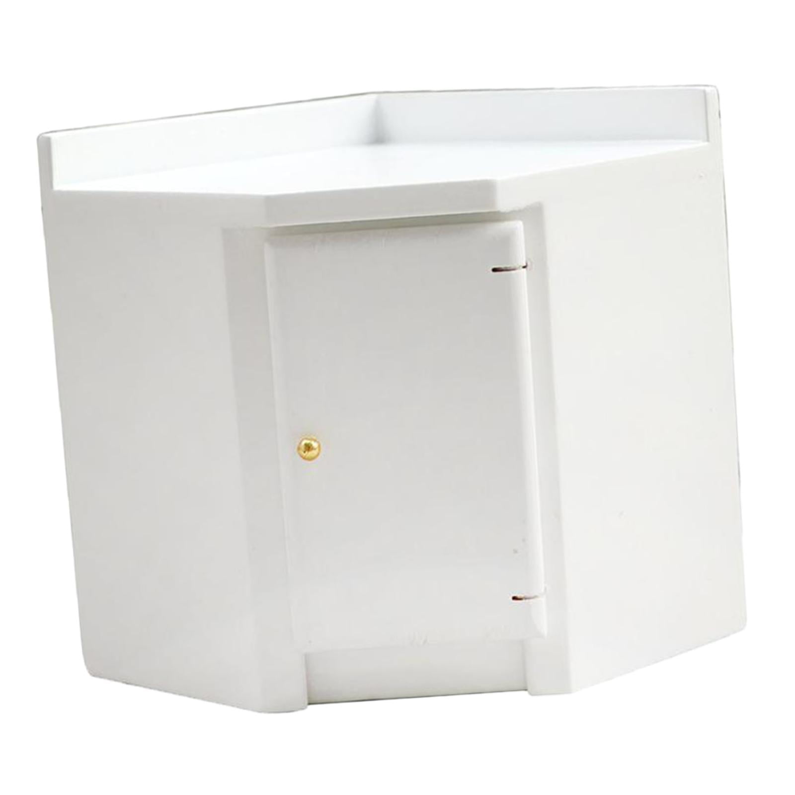 Bothyi - Gabinete De Casa De Muñecas 1:12, Mini Gabinete De Almacenamiento Para Gabinetes Esquineros De Cocina