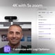 thumbnail image 2 of Webcam Logitech Brio 4K Ultra HD Autofocus Mic, 2 of 3
