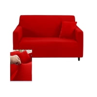 Genérico - Juego Fundas Sofá Texturizadas 3+1+1 Antideslizantes 5N6