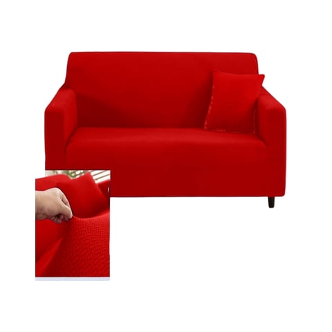 Genérico - Juego Fundas Sofá Texturizadas 3+1+1 Antideslizantes 5N6