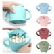 thumbnail image 1 of Set 2 Vasos Silicona Almacenamiento Alimentos Bebes Lau, 1 of 3