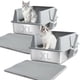 thumbnail image 1 of Caja de arena LEGOURNS 58 cm x 38 cm x 25 cm, 2 unidades, XL, acero, 1 of 7