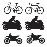 Rienda Libre Graphics - Decomural Motorbike Bike Set Ws-33128