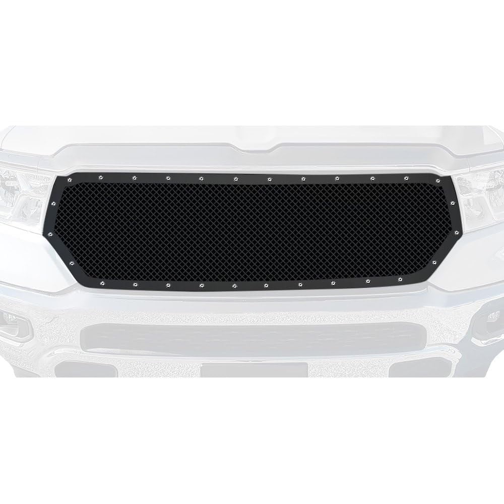 Rejilla Principal Apg Estilo Remache De Malla De Alambre Negro De 1,8 Mm Para Coche
