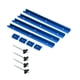 thumbnail image 1 of Kit De Perillas Para Riel En T, Portátil, Para Plantillas Y Accesorios De Carpintería, Resistente, Versátil, Azul, 1 of 5
