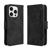 Funda Tipo Billetera Foxdock Para Iphone 16 Pro – Tapa Flip Con Tarjetero