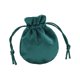 thumbnail image 4 of Bolsa De Terciopelo Con Cordón Para Regalo, Para Anillos Y Joyas, Color Verde Oscuro, 6,5 X 8,5 Cm, 4 of 5