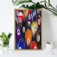 thumbnail image 4 of Billar Kits de Pintura de Diamantes para Adultos 5D DIY Diamond Art Kits Full Drill Diamond Dots para Regalo Decoración de Pared y Relajación Artes de Gemas 20*30cm, 4 of 6