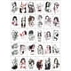 thumbnail image 2 of Dark Girl Style Anime Tattoo Stickers, Embroidered Totem Waterproof Long Lasting Temporary Tattoo , Japanese Style Pattern Fake Tattoos ( 30 Sheets ), 2 of 2