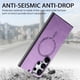 thumbnail image 3 of Magnetic Slim Case for Samsung Galaxy S23 Ultra with Camera Guard & Anti-Scratch Back Purple, 3 of 5