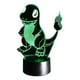 thumbnail image 2 of Lampara Ilusion 3D Charmander de 7 colores, Base touch, 2 of 6