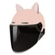 thumbnail image 1 of Casco De Motocicleta Con Visera, Gorra De Seguridad Con Ventilación, Medio Casco De Motocicleta, Color Rosa, 1 of 5