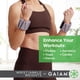 thumbnail image 3 of Brazalete portátil Gaiam con pesas para muñeca y tobillo de 1 libra, juego de 2, 3 of 6