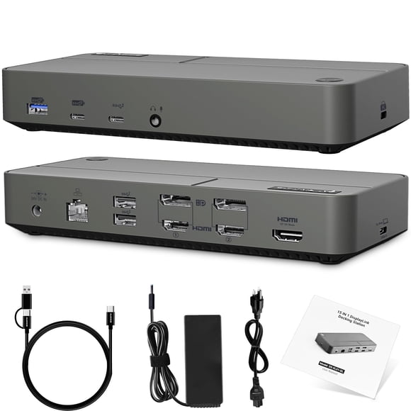 Base de conexión Auimce para MacBook con 3 monitores 4K y triple pantalla