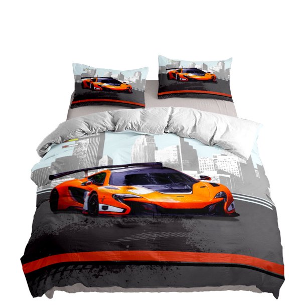 v1168 Bed Sheets Vincent Car Customized Duvet Cover Set King Queen Double Full Twin Single Size Duvet Cover Pillow Case Bed Linen Set 3-Piece Bedding Set (1 Duvet Cover + 2 Pillow Shams) Bed Sheets ju