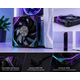 thumbnail image 3 of Ventilador Cooler Para Pc Gamer Argb Pwm 120mm Silencioso Alto Flujo De Aire 4 Pines 3 Pines 5v Compatible Gabinete Pc Escritorio Gaming, 3 of 3