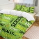 thumbnail image 2 of Snarky Grinch 3 Pieces Duvet Cover Set Full Size Super Soft Fade Resistant Microfiber, 2 of 4