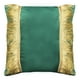 thumbnail image 1 of Funda Cojin Decorativo Diseño Festivo Verde Y Dorado 45x45, 1 of 3