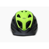Casco Radical Mountain Mtb Marathon Negro Verde L 58-62Cm