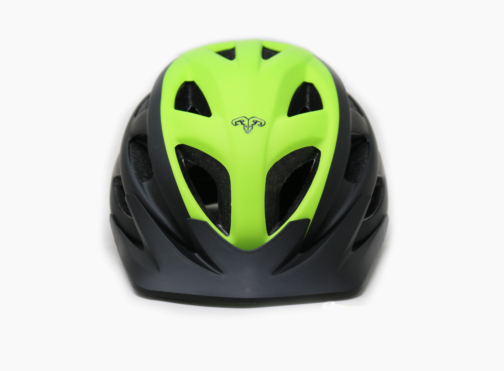 Casco Radical Mountain Mtb Marathon Negro Verde L 58-62Cm