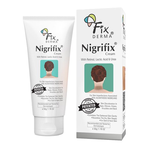 Crema Fixderma Nigrifix para acantosis nigricans 50 ml con ácido láctico